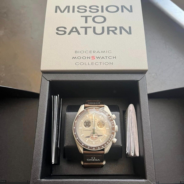 Mission to Saturn - Omega Bioceramic Moonswatch