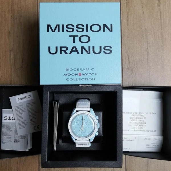 Mission to Uranus - Omega Bioceramic Moonswatch