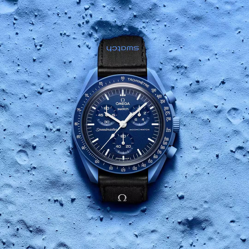 Mission to Neptune - Omega Bioceramic Moonswatch