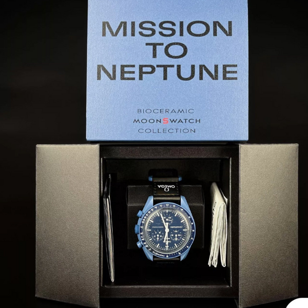 Mission to Neptune - Omega Bioceramic Moonswatch